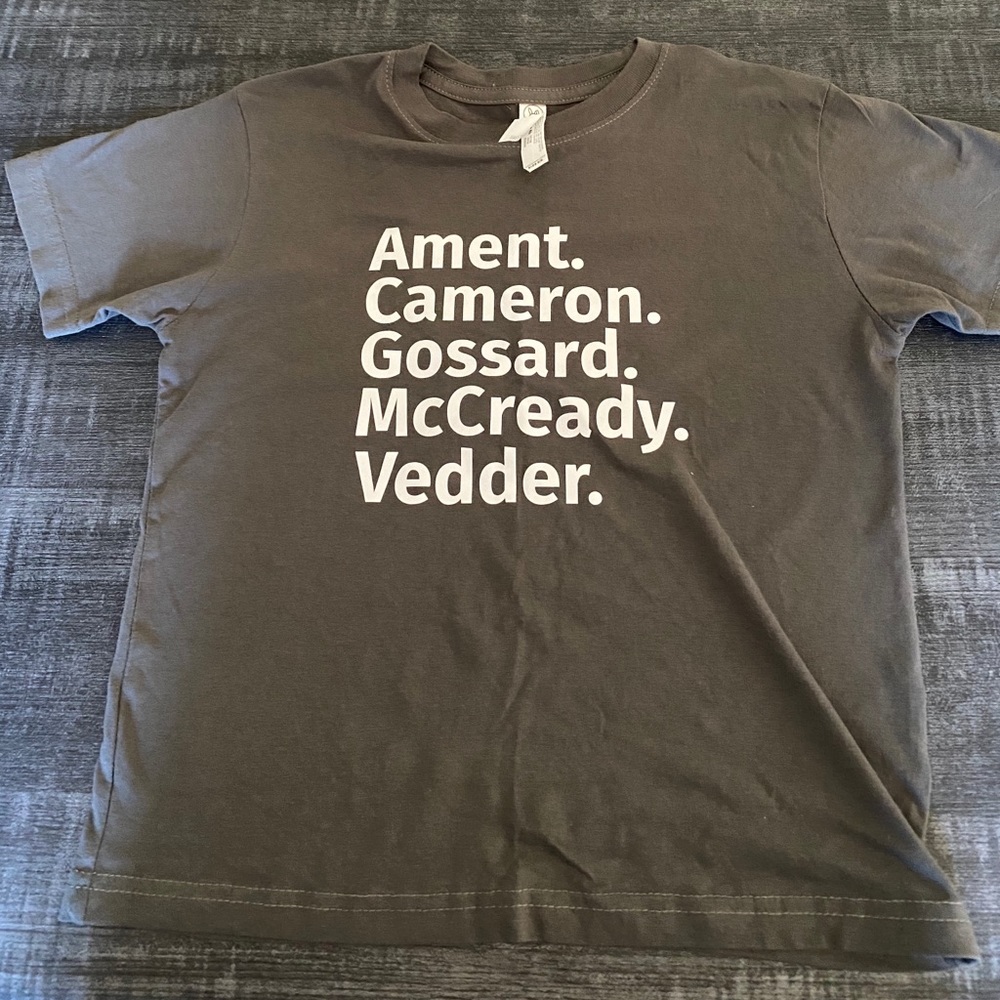 Kids Custom Pearl Jam shirt